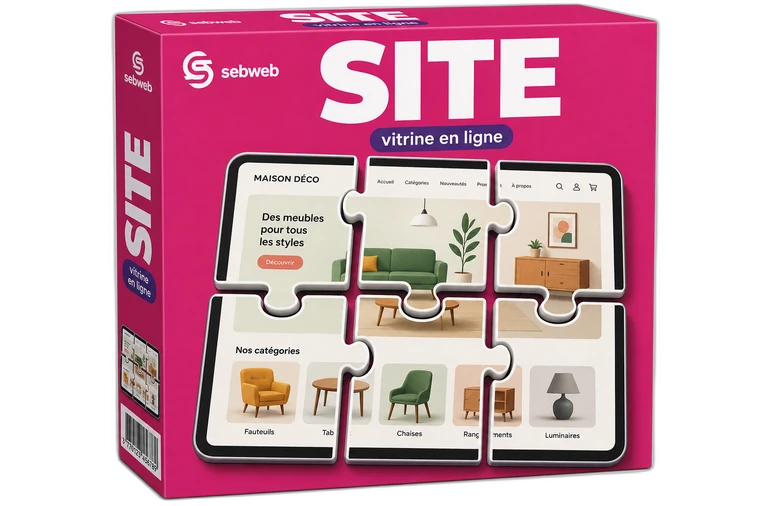 Pack Sebweb Site — site vitrine